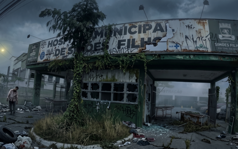 COLAPSO ANUNCIADO: Falta de médicos e medicamentos expõe o abandono da saúde pública em Simões Filho